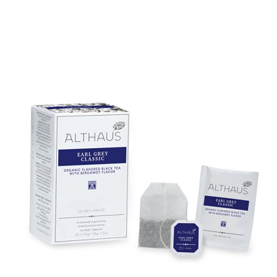 Чай черный Althaus Earl Grey Classic пакетики 20x1,75гр.