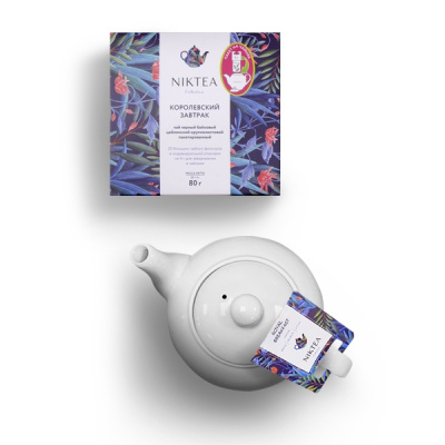 Чай чёрный Niktea Royal Breakfast (Королевский завтрак), саше на чайник 20x4 гр.